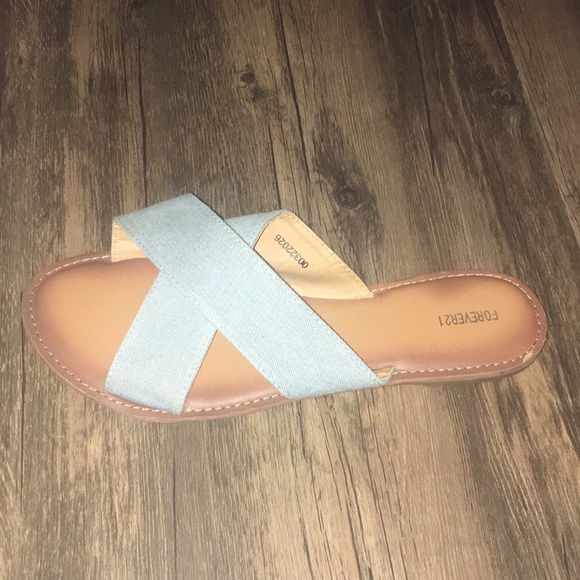 Denim Sandals - Picture 2 of 2